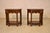 Pair of Edwardian English Oak Side Tables, Circa 1900. This is a precious pair of oak side tables from England. The tops...