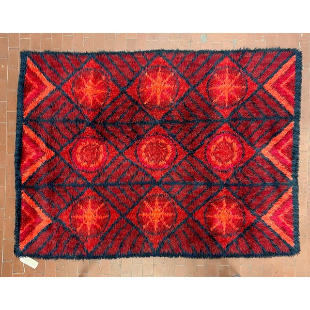 Early 21st Century Nordic Rug, 1960s For Sale - Image 5 of 5