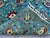 Turquoise Sultani Persian Style Floral Area Rug - 4' X 6' For Sale - Image 6 of 11