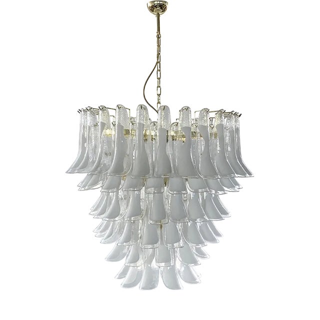 Murano Glass Chandelier with 18 Lights, 1990s For Sale