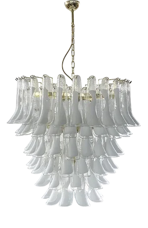 Murano Glass Chandelier with 18 Lights, 1990s