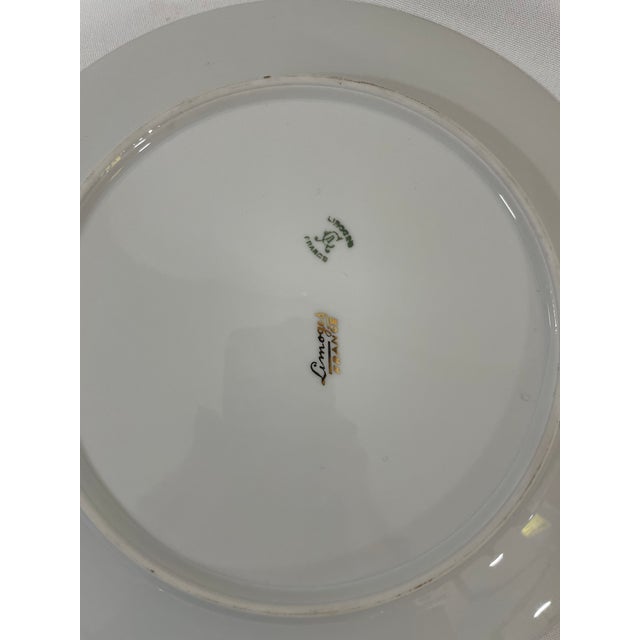 Late 19th Century French Limoges Charles Ahrenfeldt Fish Dinner Plates, Set of Six For Sale - Image 9 of 16