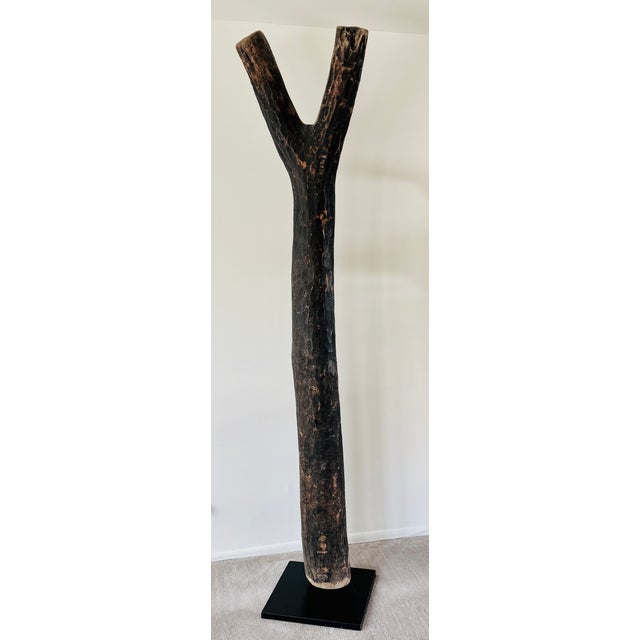 20th Century Dogon Wooden Ladder For Sale - Image 10 of 11