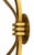 Metal 1940s French Art Deco Brass and Glass Two-Light Wall Sconces - a Pair For Sale - Image 7 of 7