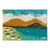 2025 Original Impasto Mountain and Lakeside Landscape Painting Signed L. Romo For Sale