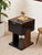 Metal Black Atomic Filing Cabinet 1970s For Sale - Image 7 of 9