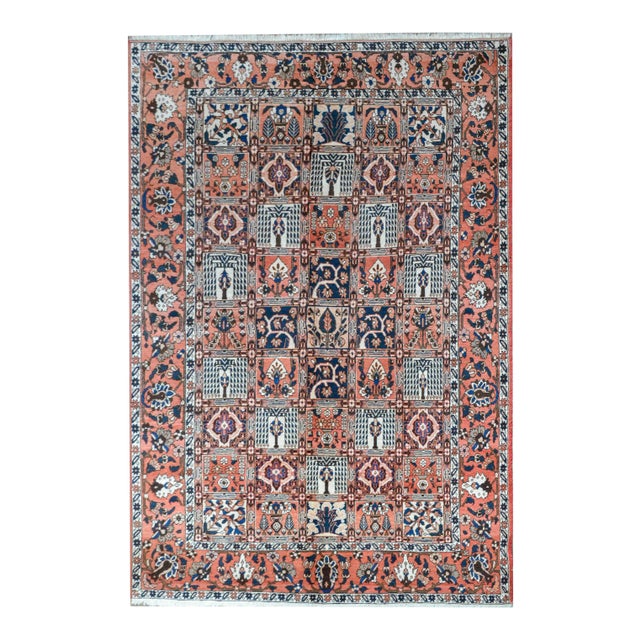 1970s Vintage Bakhtiari Rug For Sale