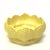 Yellow Vintage Lemon Yellow Ceramic Seashell Bowl For Sale - Image 8 of 12