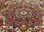 19th Century Farahan Sarouk Rug, Hand-Knotted Wool, Floral Medallion Pattern, Ivory & Red, 4x5 For Sale - Image 11 of 15