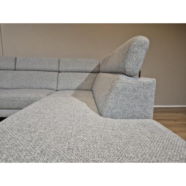 Adjustable Montel Modena Corner Sofa in Gray For Sale - Image 5 of 13
