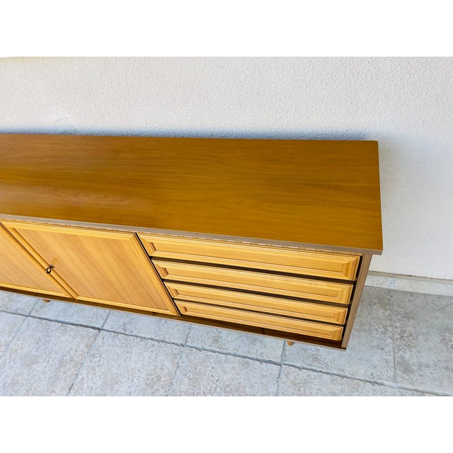 Scandinavian Walnut Sideboard, 1960s For Sale - Image 6 of 13