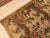 Textile Vintage Handmade Tan Wool Pink Floral Rug For Sale - Image 7 of 11