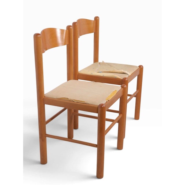 Set of Five Post Modern Dowel Frame Dining Chairs Made in Italy C. 1980's After Hank Lowenstein For Sale - Image 10 of 18