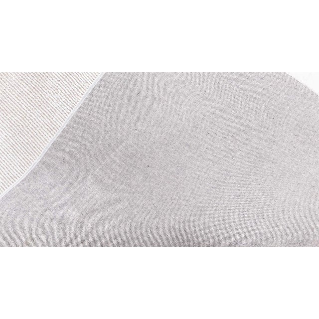 Modern Beige Fragment Runner by Doris Leslie Blau For Sale - Image 9 of 9