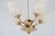 Mid-Century Chandelier Lamp in Brass and Glass from Sario, Finland, 1950s For Sale - Image 10 of 18