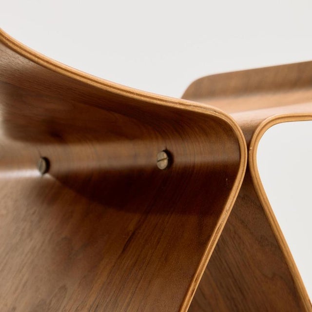 Brown Butterfly Stool by Sori Yanagi for Tendo Mokko, 1960s For Sale - Image 8 of 18