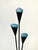 1960s Sculptural Tall Floor Candleholders, attributed to Svend Aage Holm Sørensen, Denmark, 1950s60s, Set of 2 For Sale - Image 5 of 9