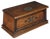 19th Century German Oak Letter Casket For Sale