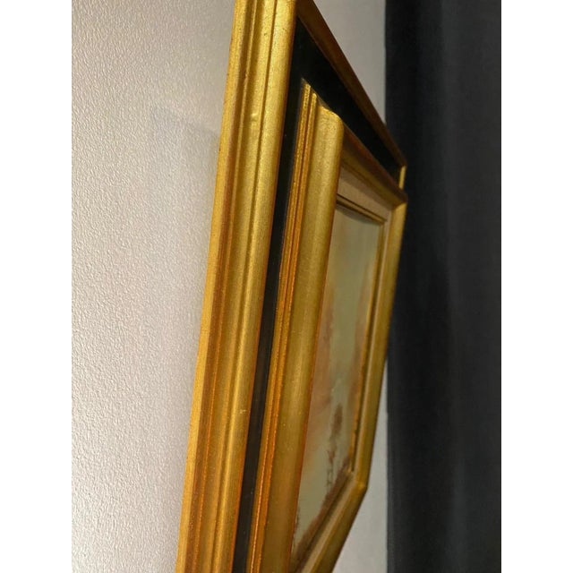 J. F. Mayer, Lake's Lights, Oil on Canvas For Sale - Image 6 of 8