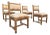 Vintage Elephant Bamboo Dining Chairs, Set of 4 For Sale