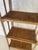 1960s Italian Bamboo Rattan Bohemian French Riviera Étagère Bookshelf For Sale - Image 9 of 9