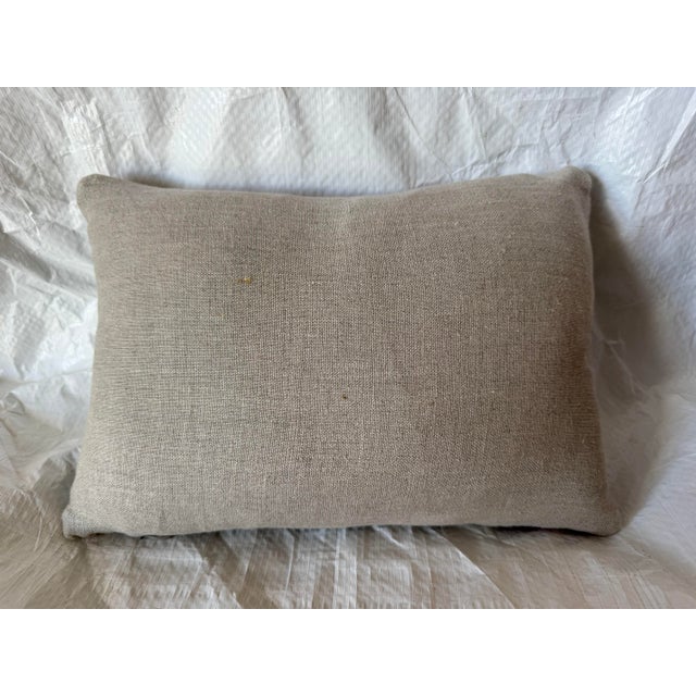 16th Century 16th Century Brussels Tapestry Pillow With Renaissance Drapery Motif For Sale - Image 5 of 5