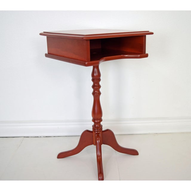 Vintage Square With Storage Side Table Chairish