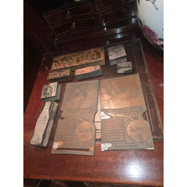 Traditional Collection of Coca-Cola Printing Plates For Sale - Image 3 of 11