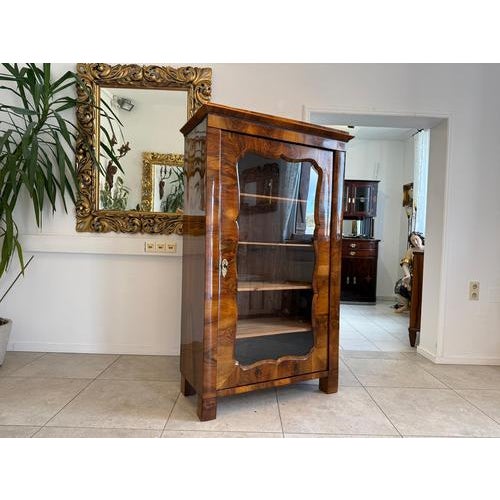 Antique Late Biedermeier Display Cabinet For Sale - Image 4 of 18