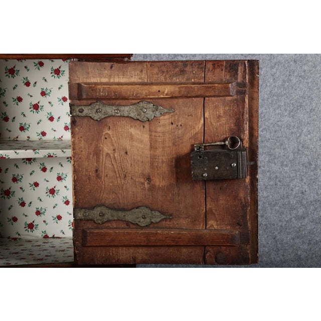 Wood 18 Century Baroque Walnut Cabinet Chest of Drawers, 1720s For Sale - Image 7 of 18