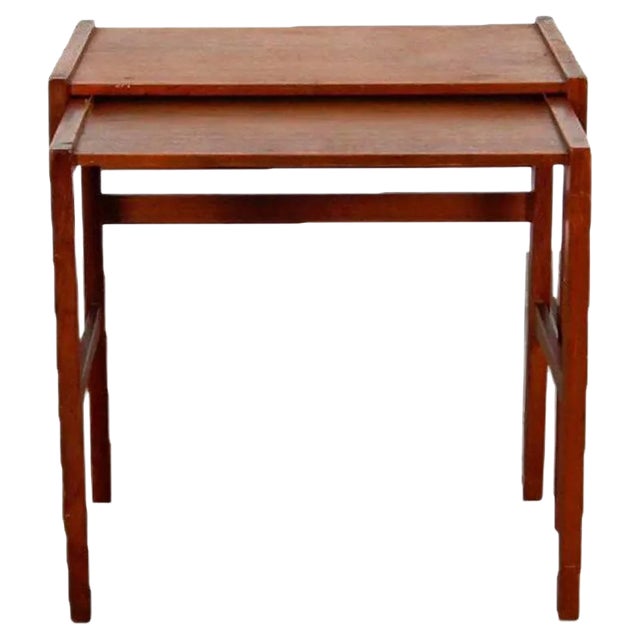 Danish Nesting Tables, 1964, Set of 2 For Sale