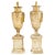 French Pair Charles X Bronze-Mounted & Carved Alabaster Vases For Sale - Image 3 of 12