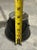 Modern Vintage Small Toleware Metal Black Lamp Shade For Sale - Image 3 of 4