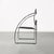 1980s Italian Postmodern Quinta 605 Chair in Metal attributed to Mario Botta for Alias, 1980s For Sale - Image 5 of 15