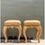 Wood Vintage Casa D’Arte Paoletti Carved Wood Low Stools For Sale - Image 7 of 12