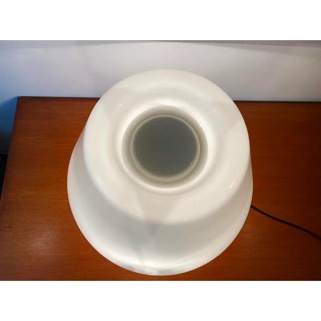 Metal White Lacquered Metal Lamp from Guzzini, 1970s For Sale - Image 7 of 15