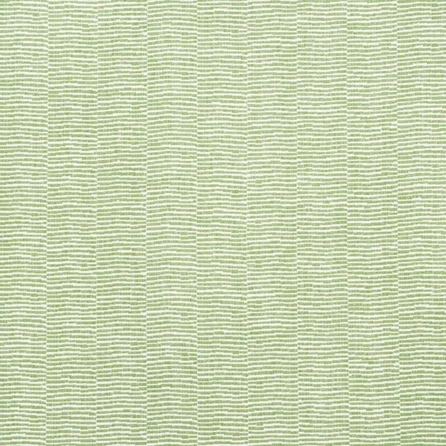 Abstract Sample - Schumacher Promenade Indoor & Outdoor Fabric in Leaf For Sale - Image 3 of 3