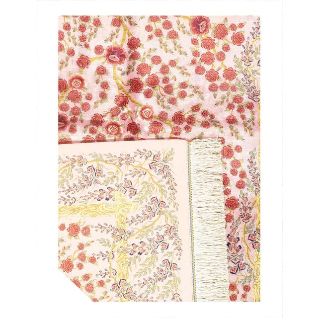 Traditional Pasargad DC Exquisite Design Paris Palace Fine Power Loom V.Silk Rug For Sale - Image 3 of 3