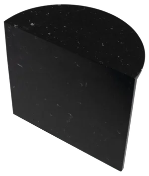 Black Marble Fifty Tall Coffee Table by Sebastian Scherer