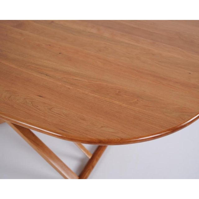 1980s Safari Coffee Table in Light Wood by Andreas Hansen for Haslev Møbelsnedkeri, 1980 For Sale - Image 5 of 11