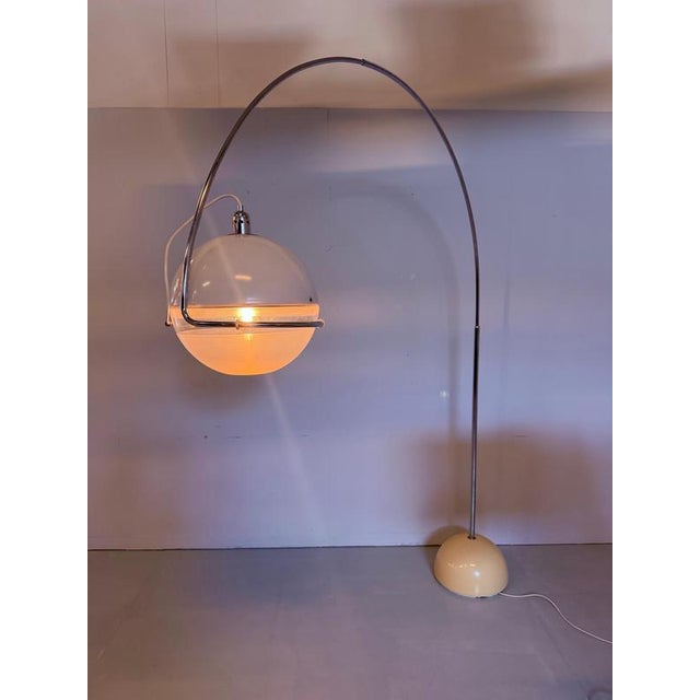 Guzzini Focus Arc Lamp by Fabio Lenci for Guzzini, 1960s For Sale - Image 4 of 18