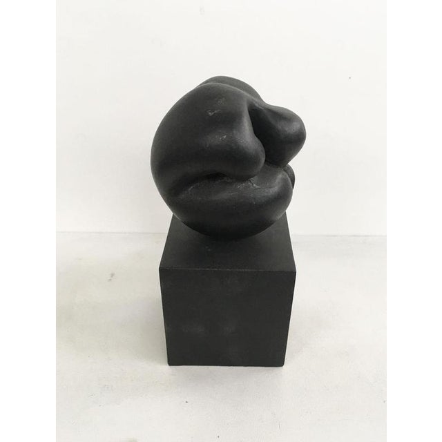 Patrizia Guerresi, Italian Black Abstract Sculpture, 1988, Aluminum For Sale - Image 13 of 16