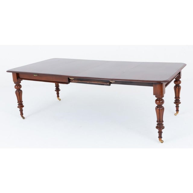 William IV Mahogany 10-Seater Dining Table, 19th Century For Sale - Image 5 of 5