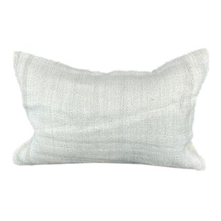 16 x 24 Hemp Pillow Turkish Cushion Natural White Pillow Cushion Cover For Sale