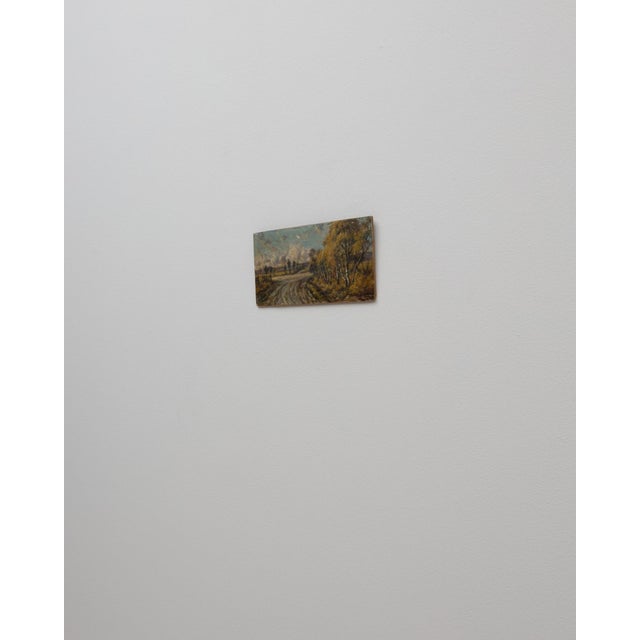 20th Century Belgian Landscape Painting For Sale - Image 14 of 18