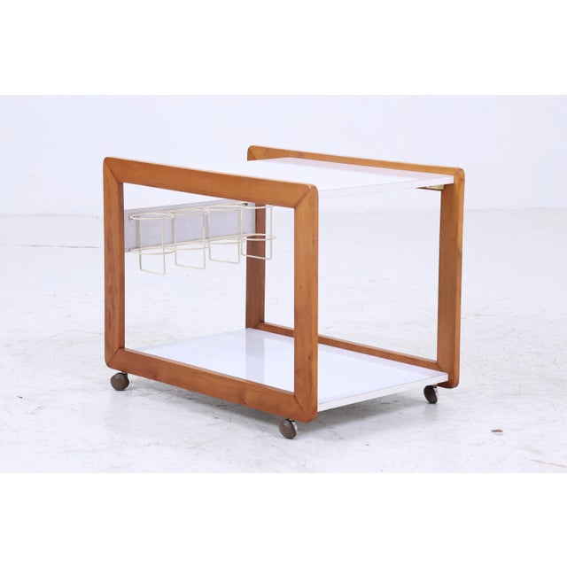 Mid-Century Serving Trolley, 1960s For Sale - Image 10 of 11