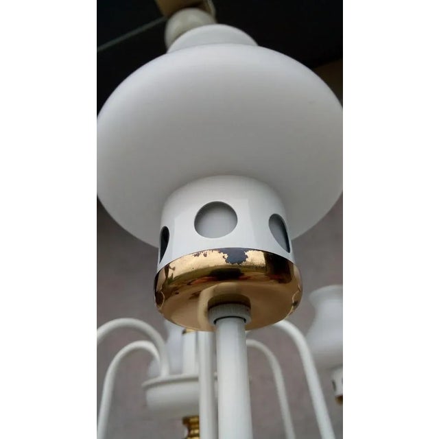 Vintage Chandelier & Table Lamp, 1970s, Set of 2 For Sale - Image 16 of 18