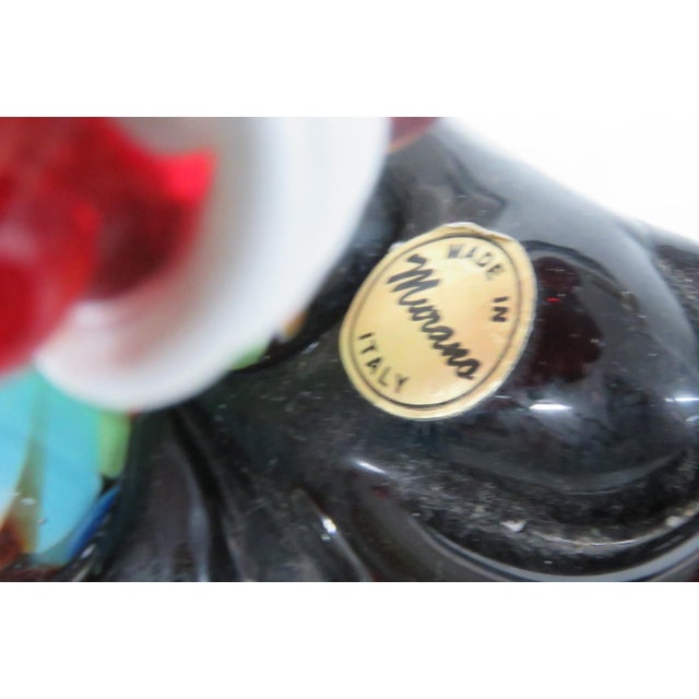 Murano Italy Art Glass Large Clown With Street Lantern Lamp Post Figurine 5208b For Sale - Image 14 of 14