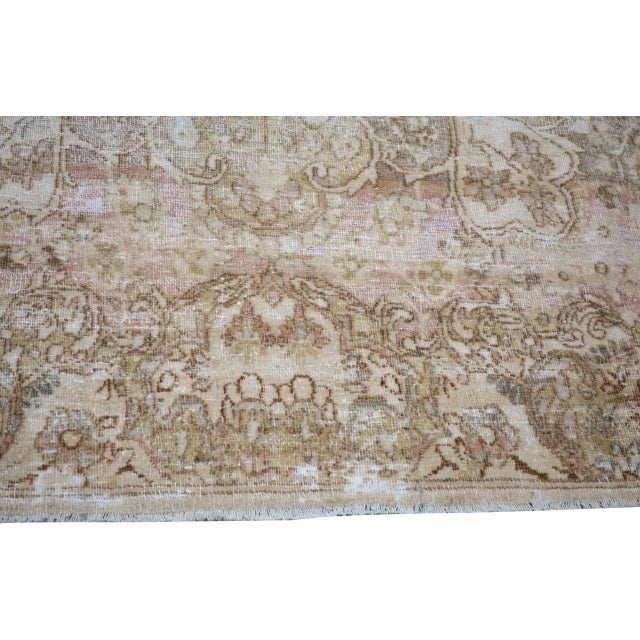 Vintage Turkish Anatolian Hand Knotted Wool Rug, 10x15'9 For Sale - Image 4 of 6