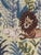 Folk Art Vintage Lion Needlepoint, Framed For Sale - Image 3 of 8
